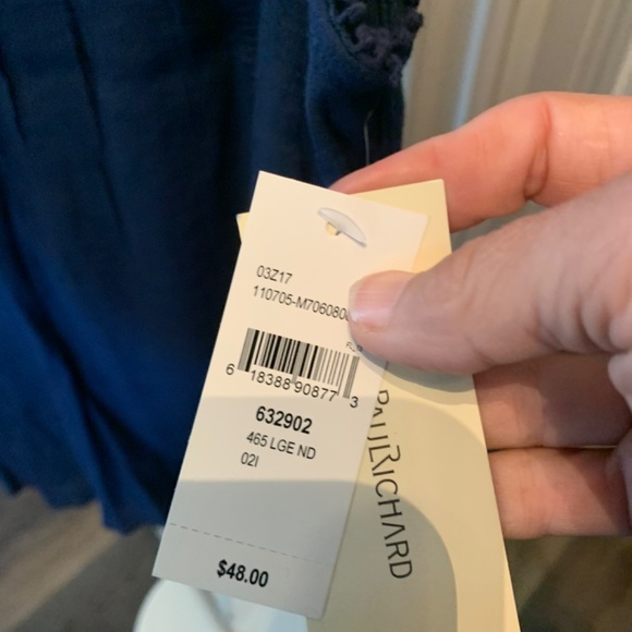 John Paul Richard fully lined lace top . NWT retail 48 - Picture 7 of 7